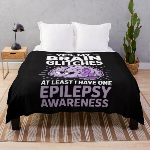 Item preview, My Brain Glitches – Funny Epilepsy Awareness Design designed and sold by Gogetgiggles.