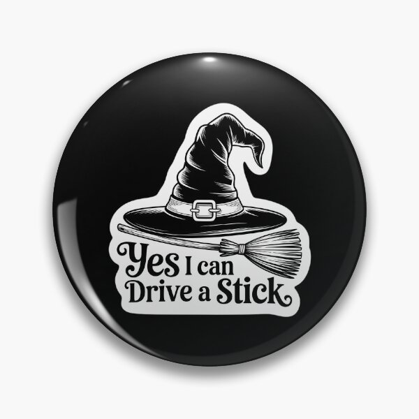 Item preview, Yes I Can Drive A Stick Funny Halloween Spooky Witch designed and sold by papertaless.