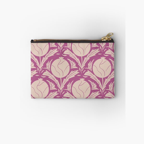 Item preview, Flower patter pink and beige designed and sold by mangopuffstudio.