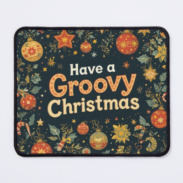 Item preview, Groovy Christmas Greeting designed and sold by InezPhotography.