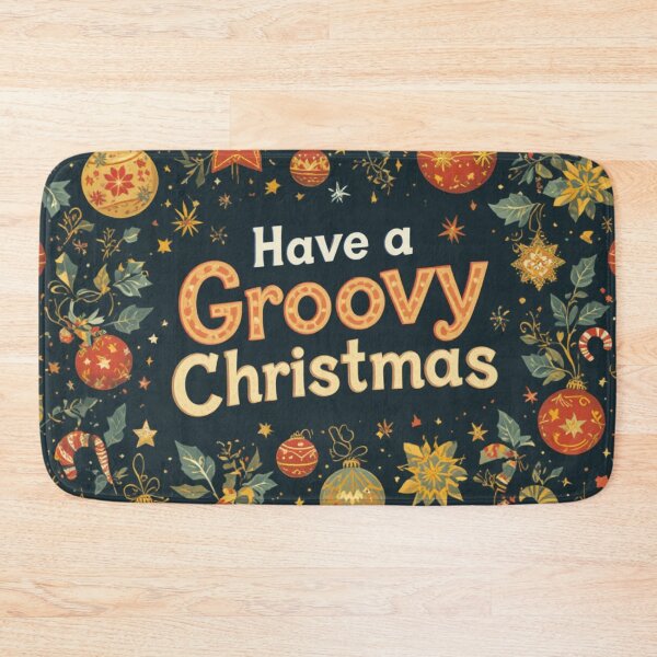 Item preview, Groovy Christmas Greeting designed and sold by InezPhotography.