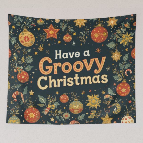 Item preview, Groovy Christmas Greeting designed and sold by InezPhotography.