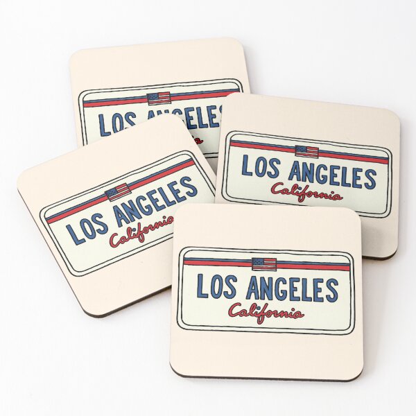 Item preview, Los Angeles California license plate designed and sold by YChangShop.
