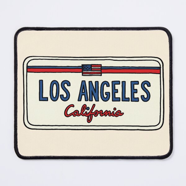 Item preview, Los Angeles California license plate designed and sold by YChangShop.