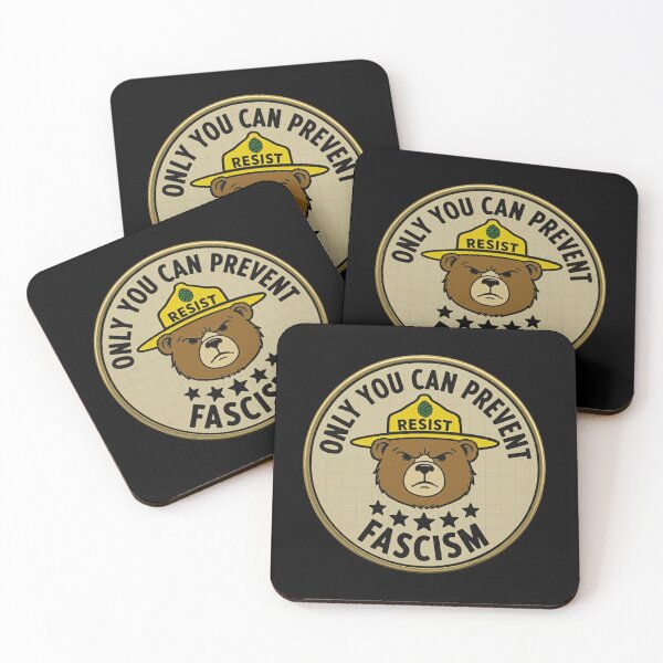 Item preview, Only you can prevent fight fascism - smokey the bear resist alt us service protect our national parks designed and sold by SkeletonsDanger.