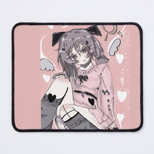 Item preview, Punk/grunge anime girl (with backround) designed and sold by MysticRacoon6.