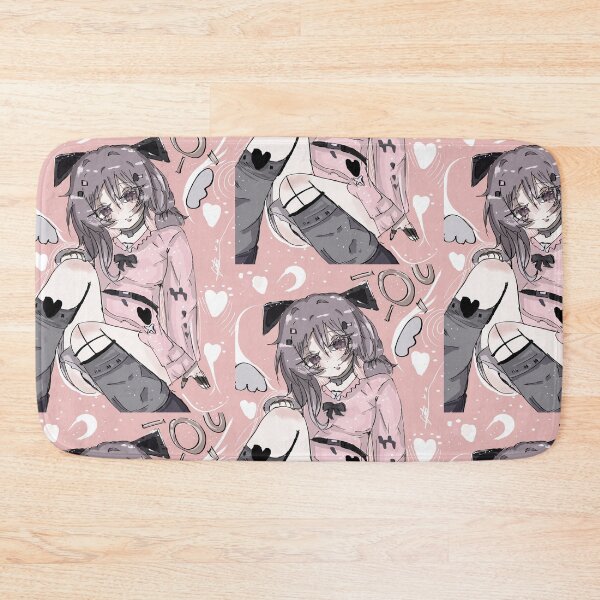 Item preview, Punk/grunge anime girl (with backround) designed and sold by MysticRacoon6.