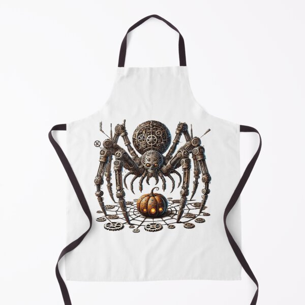 Item preview, Mechanical Spider – Steampunk Halloween Web Art designed and sold by CelticSoulShop.