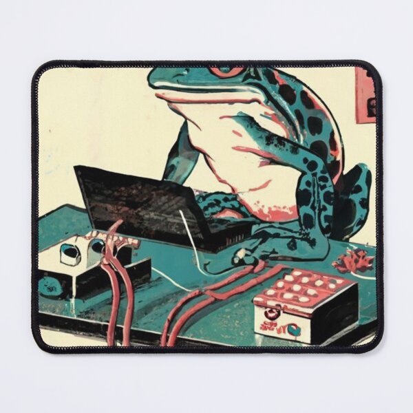 Item preview, frog playing games designed and sold by packbarbara.
