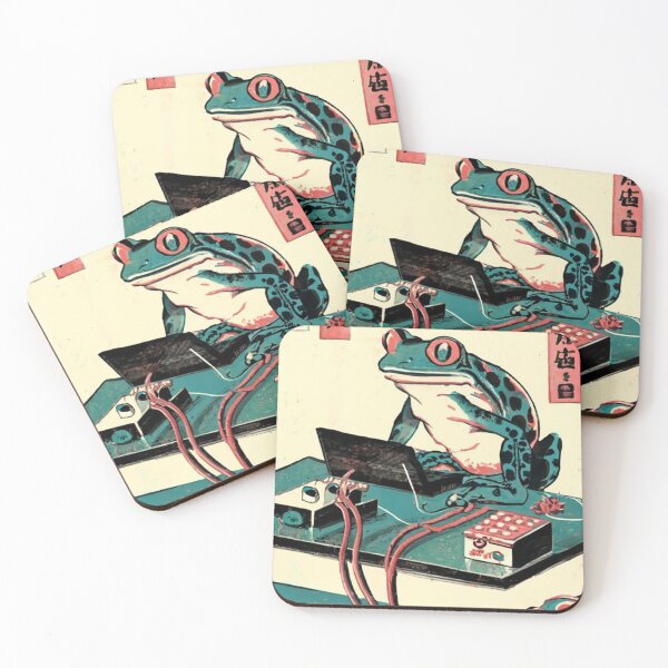 Item preview, frog playing games designed and sold by packbarbara.