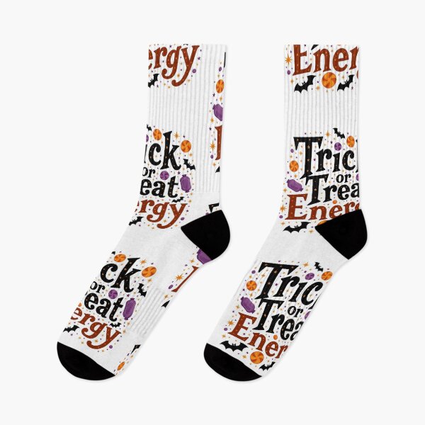 Item preview, Trick or Treat Energy – Fun Halloween T-Shirt | Candy Pattern Bubble Letters designed and sold by relso.