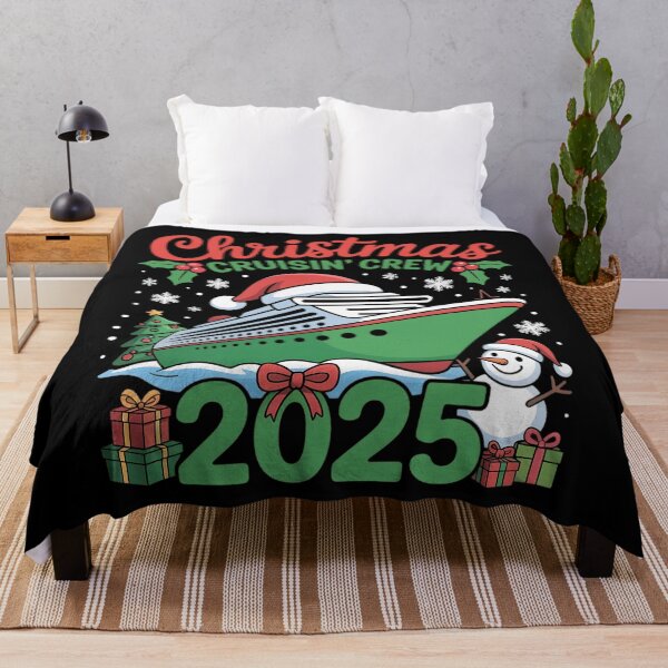 Item preview, Christmas Cruisin Crew 2025 Matching Family Cruise Holiday designed and sold by Formatage.