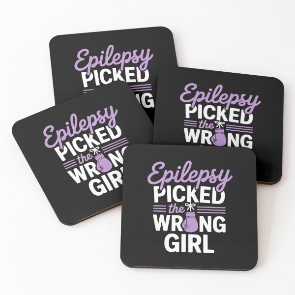 Item preview, Epilepsy Awareness Fighter – Wrong Girl Motivation designed and sold by Gogetgiggles.