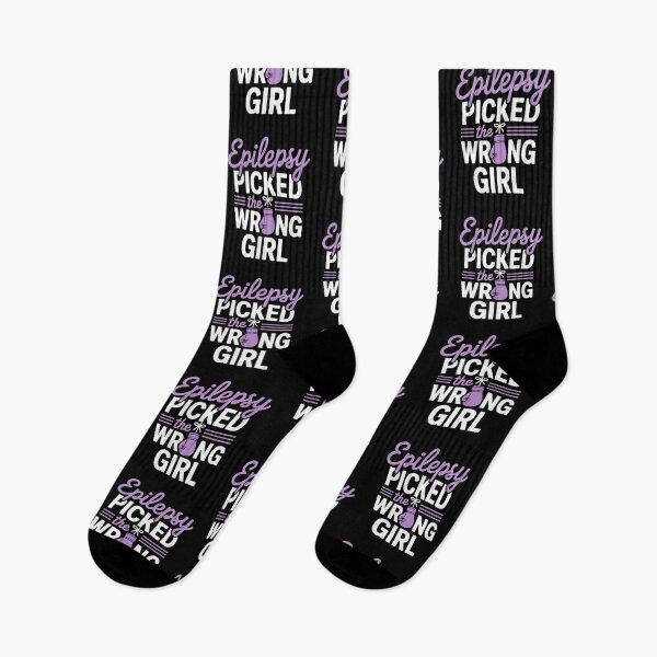 Item preview, Epilepsy Awareness Fighter – Wrong Girl Motivation designed and sold by Gogetgiggles.
