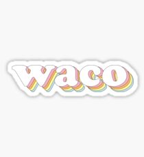 Groovy Waco Sticker