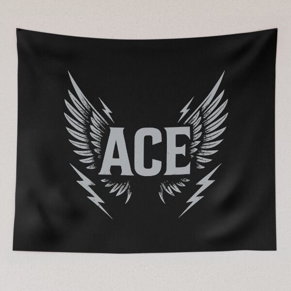 Item preview, Ace Tribute Spaceman Angel Wings designed and sold by Sphynx Cat Art.