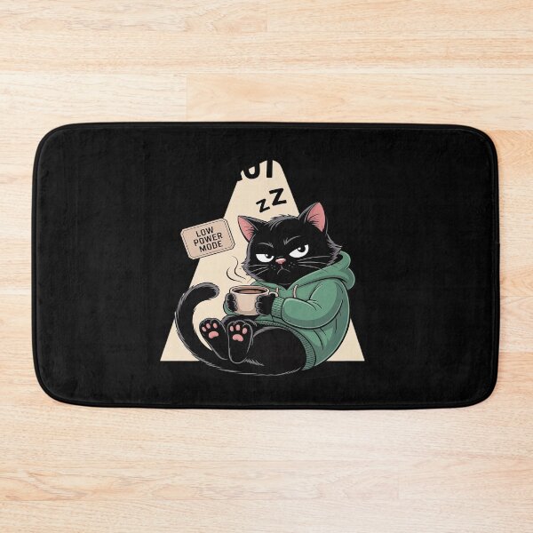 Item preview, I’m Not Lazy I’m Energy Efficient Funny Cat designed and sold by August4Laughs25.