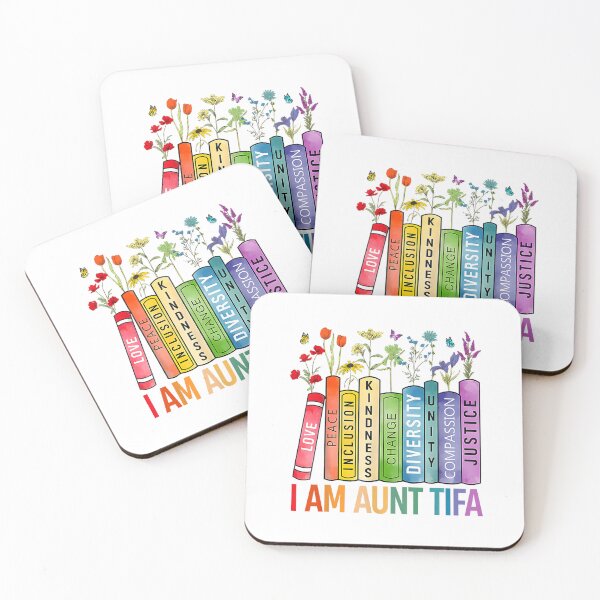 Item preview, I Am Aunt Tifa Human Rights Floral designed and sold by Chiemekaokechuk.