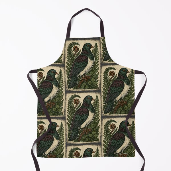 Item preview, Kererū with Ferns designed and sold by MvuuStudio.
