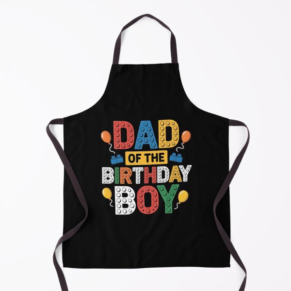 Item preview, Dad Of The Birthday Boy Building Block designed and sold by Formatage.