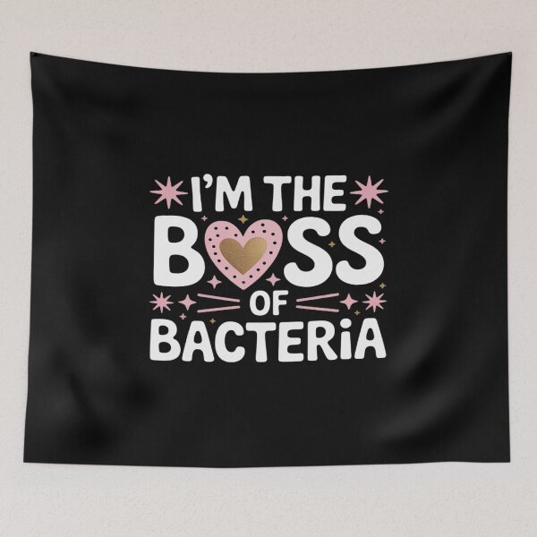 Item preview, I’M The Boss Of Bacteria, Infection Disease Control Nurse designed and sold by August4Laughs25.