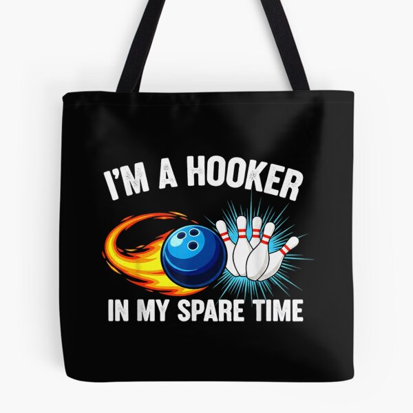 Item preview, I'm Hook er in Spare Time Funny Ten Pin Bowling Humor designed and sold by Chiemekaokechuk.