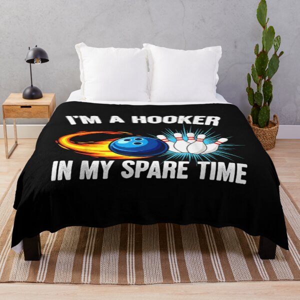 Item preview, I'm Hook er in Spare Time Funny Ten Pin Bowling Humor designed and sold by Chiemekaokechuk.