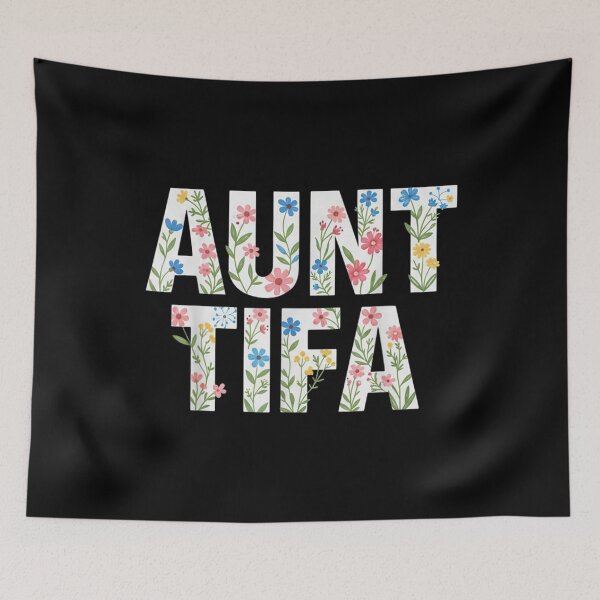 Item preview, I Am Aunt Tifa Flower designed and sold by Chiemekaokechuk.