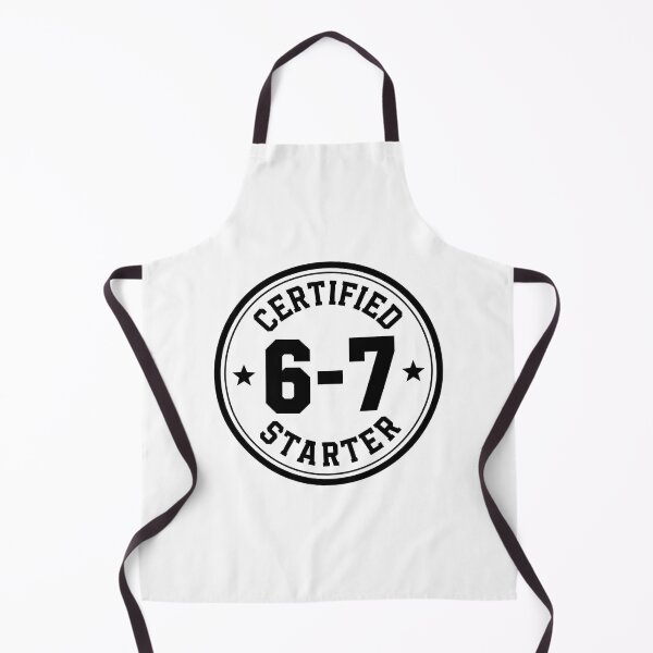 Item preview, Certified 6-7 Starter - Funny Poker Badge designed and sold by ConfuseLab Alt.