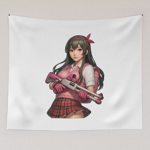 Item preview, Shotgun Girl – Beauty with Firepower designed and sold by RAWLIFEGRAPHIC.