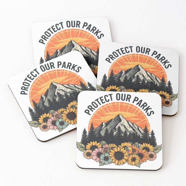 Item preview, Protect Our National Parks Alt US Service Resist And Let Nature Thrive designed and sold by SkeletonsDanger.