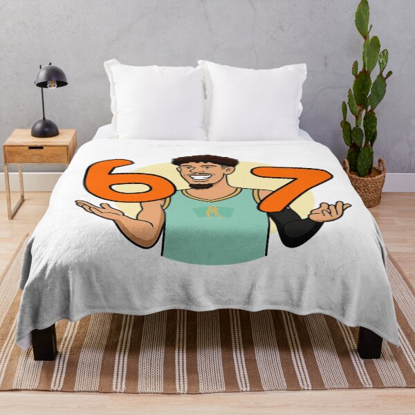 Item preview, 6-7 Basketballer Meme – Viral Six Seven Hands Cartoon designed and sold by JMKPrintPress.