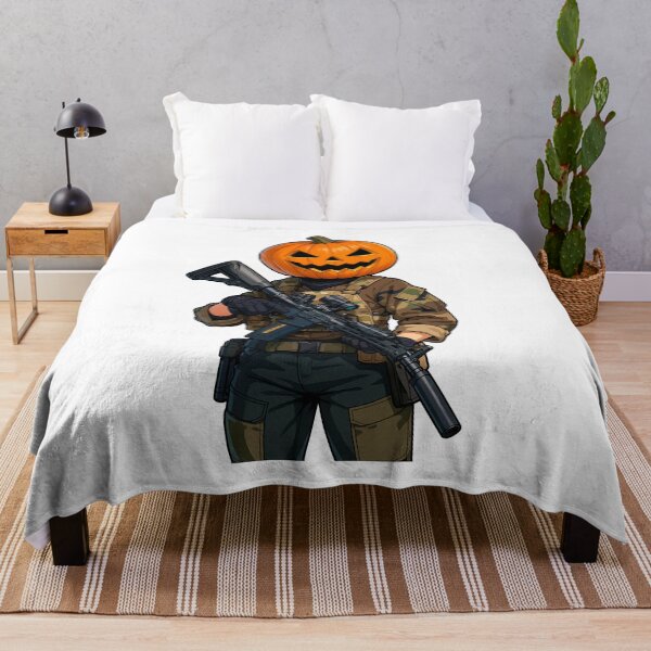 Item preview, Tactical Halloween Jack-o-lantern designed and sold by RAWLIFEGRAPHIC.