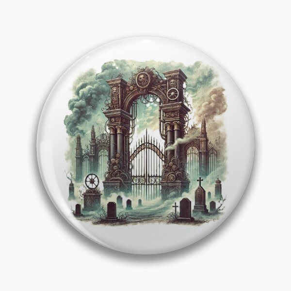 Item preview, Steampunk Necropolis Gate designed and sold by CelticSoulShop.