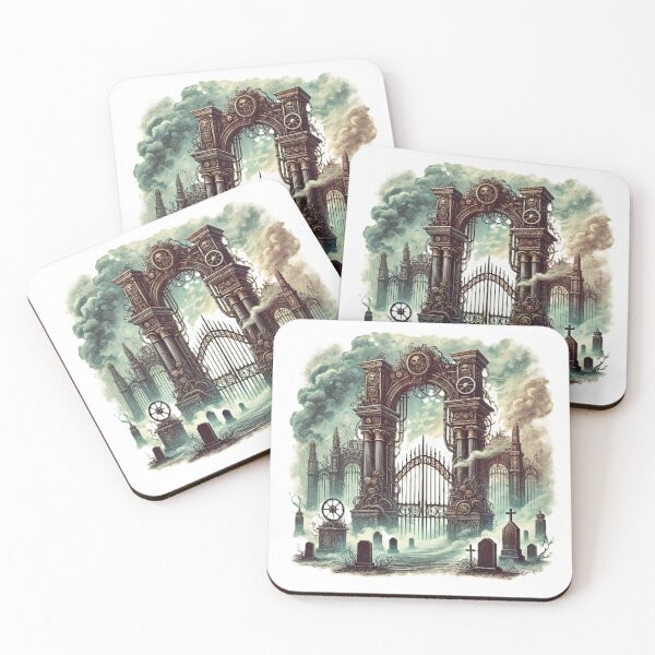 Item preview, Steampunk Necropolis Gate designed and sold by CelticSoulShop.