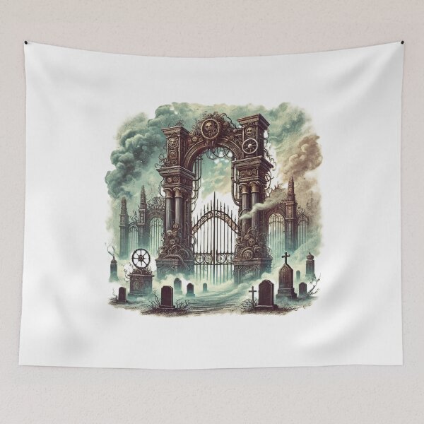 Item preview, Steampunk Necropolis Gate designed and sold by CelticSoulShop.