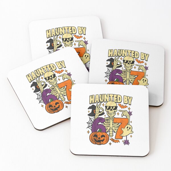 Item preview, Haunted by 67 Funny Halloween Six Seven Spooky Skeleton Meme designed and sold by shannonanne18.