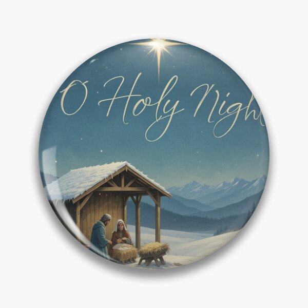 Item preview, Nativity Scene Under Starry Sky designed and sold by InezPhotography.