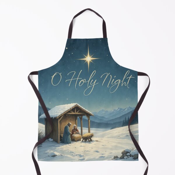 Item preview, Nativity Scene Under Starry Sky designed and sold by InezPhotography.