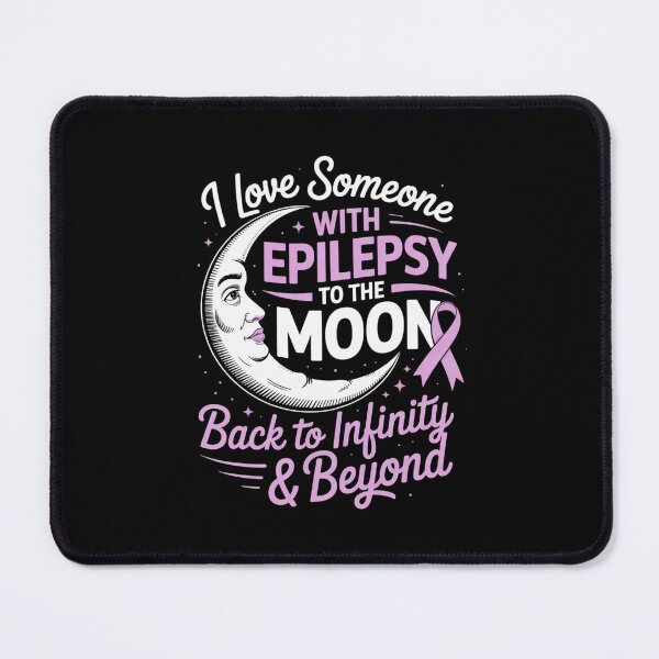 Item preview, I Love Someone with Epilepsy – To the Moon and Back Awareness Design designed and sold by Gogetgiggles.