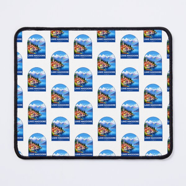 Item preview, Lake Maggiore Italy Sticker designed and sold by TulipaGraphics.