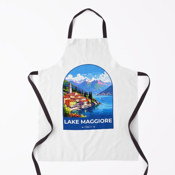 Item preview, Lake Maggiore Italy Sticker designed and sold by TulipaGraphics.