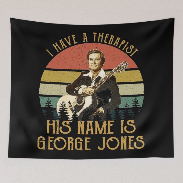 Item preview, George Jones designed and sold by ZacharieThibaul.
