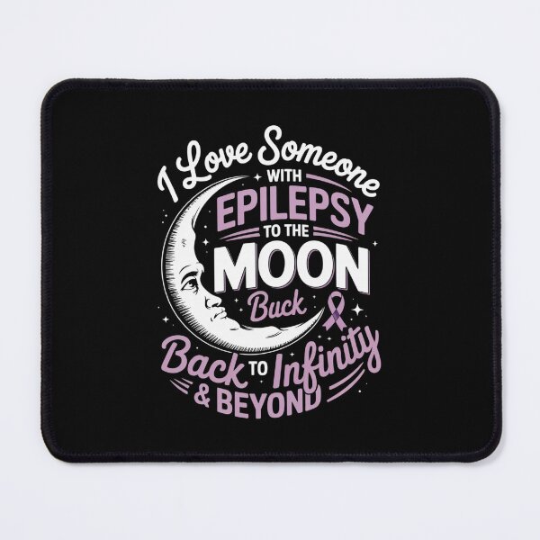 Item preview, I Love Someone with Epilepsy – To the Moon and Back Awareness Design designed and sold by Gogetgiggles.