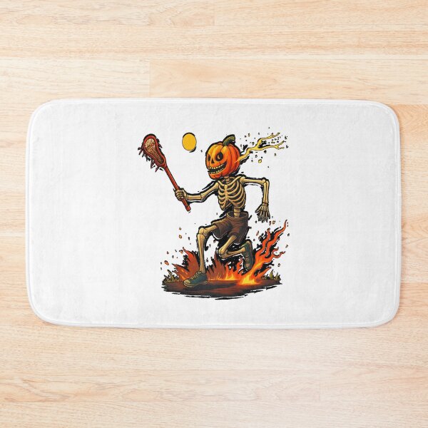 Item preview, Pumpkin Head Skeleton Lacrosse Halloween designed and sold by shannonanne18.