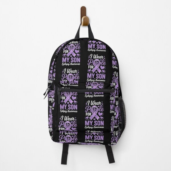 Item preview, I Wear Purple for My Son – Epilepsy Awareness Ribbon Design designed and sold by Gogetgiggles.