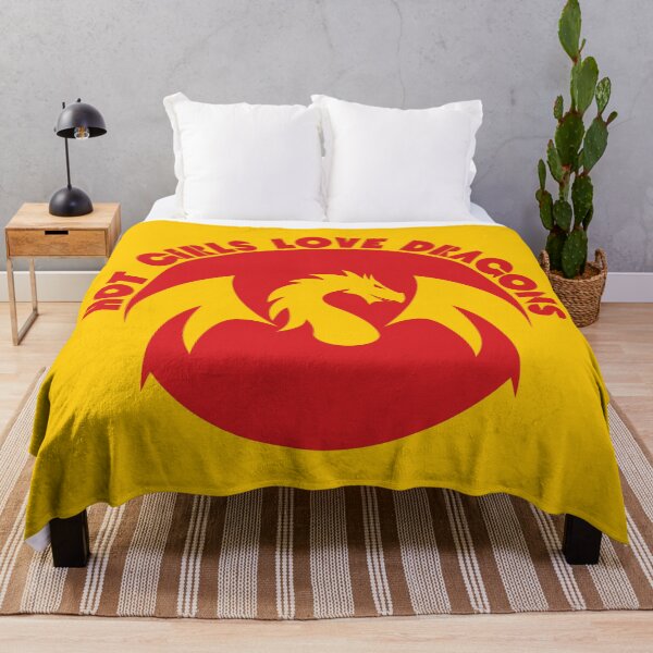 Item preview, Hot Girls Love Dragons Red designed and sold by UNK-Fatigues.