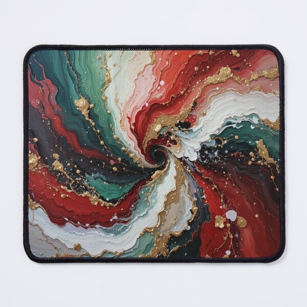 Item preview, Vibrant Swirl of Color and Gold designed and sold by InezPhotography.