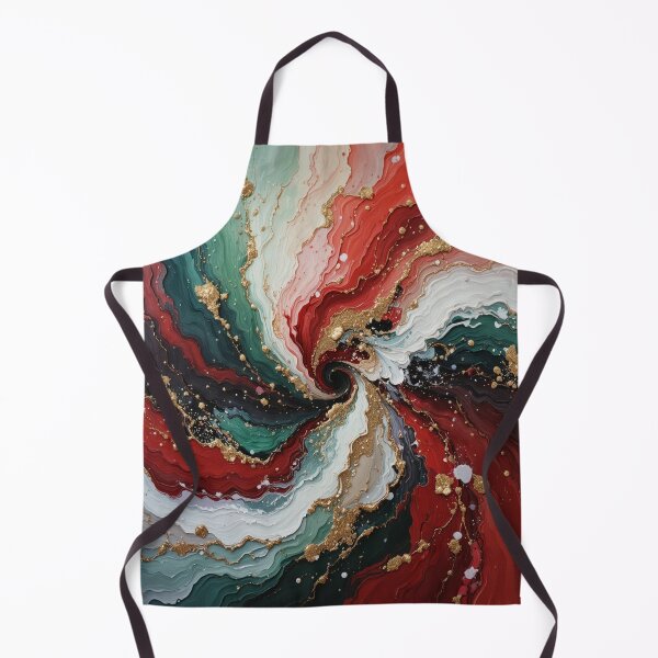 Item preview, Vibrant Swirl of Color and Gold designed and sold by InezPhotography.