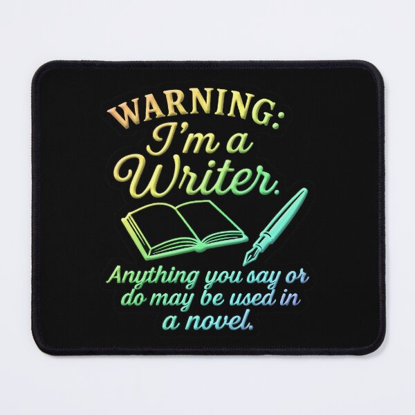 Item preview, Writer Warning designed and sold by Krystals-Art.